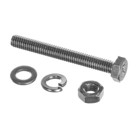 Bolt bolt master, with a hexagonal head, galvanized, din933, m6x50 mm, 7 pcs-2