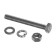 Bolt bolt master, with a hexagonal head, galvanized, din933, m6x50 mm, 7 pcs