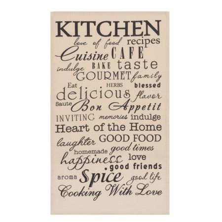 Towel "Dolyana" Kitchen 35x60 cm, 100% cotton, waffle 160 g/m2-1
