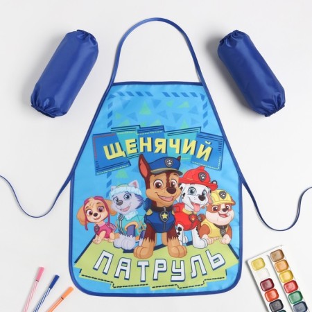 Apron with armatals for children's Patrol "Puppy Patrol", 49x39 cm-6