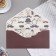 Envenue for money "Real Gentorman!" Brown background, 19x9 cm