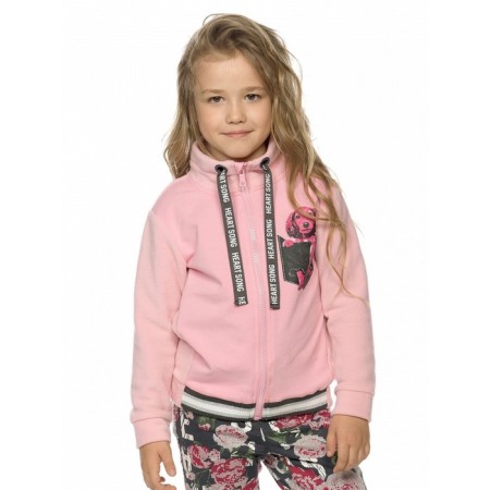 Jacket for girls, height 92 cm, pink color