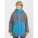 Windbreaker for boys, height 158 ​​cm, gray color