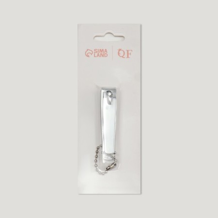 Kusachki-cannips are manicure, with a file, 5.5 cm, on a blister, with a chain, silver color-4