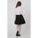 School blouse for a girl, white color, height 158 ​​cm