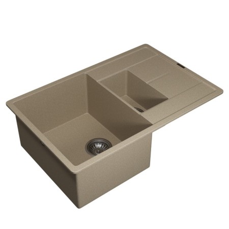 Quartz-quartz-quartz Uperwood Quartz UPD-05, rectangular two-section, color 02 Bezh 1066700-2