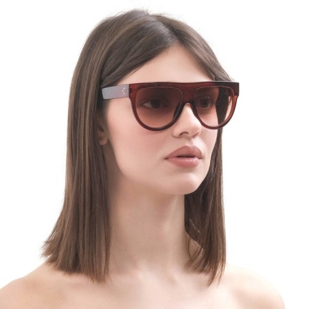Sunglasses "OneSun", 3 x 5 x 14 cm, brown