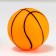 Toy-chart for goodies "Basketball", 8 cm, orange