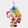 Decorative decoration (suspension) "Santa Claus with a gift" 42.5x32 cm