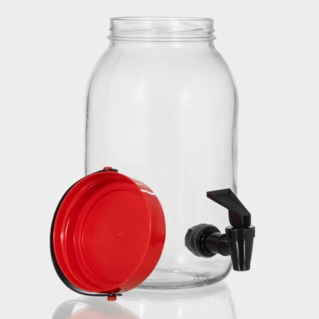 Glass Genchine with a Macro tap, 3 l-1