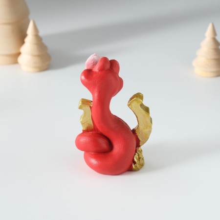 Polystone souvenir "Snake with a hill" mix 5.5x4x8 cm-4