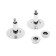 A set for connecting a TERE heated towel rail "Economy" K-04