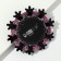Hair crab, mini, set "Princess", 10 pcs., 1.5 x1.5 cm