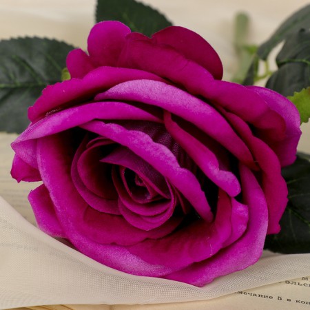 Artificial flowers "Venezuelan" 8x23 cm, purple-1