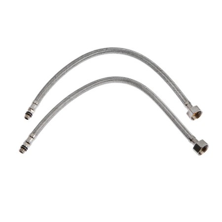 Accoona A4868 kitchen mixer, one -leaf, flexible surge, with nut, silumin, chrome-3