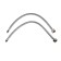 Accoona A4868 kitchen mixer, one -leaf, flexible surge, with nut, silumin, chrome