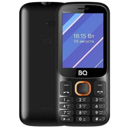 Cell phone BQ M-2820 STEP XL+ Black Orange