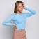 Women's longing, blue color, size 42-46