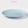 Board ceramic dining share "pastel", d = 27 cm, blue color