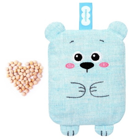 Developing toy-grip "Bear Baby" with cherry bones