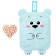Developing toy-grip "Bear Baby" with cherry bones