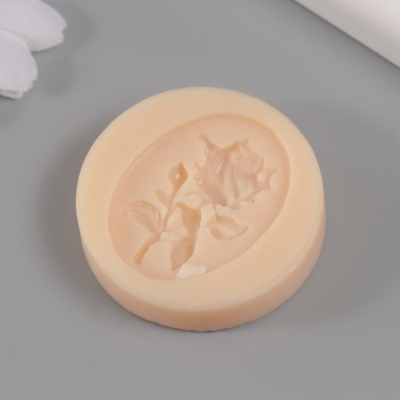 Mold Silicon "Rose in Oval" 3.8x2.8 cm mix-2