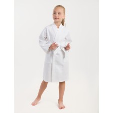 Waffle children's robe 