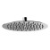Shower watering can Lemark LM9482S, upper, round, diameter 300 mm, 1 function, chrome