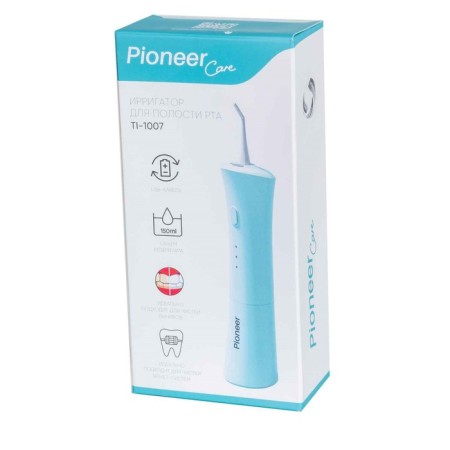 Pioneer TI-1007, 150 ml, 3 modes, 2 nozzles, turquoise-12
