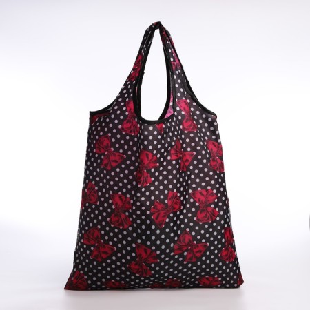 Household bag without fastening, black color-2