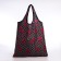 Household bag without fastening, black color