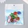 Beads for creativity Plastic "Kaboshon with Kant" set of 10 pcs mix 1.2x1.6x2 cm