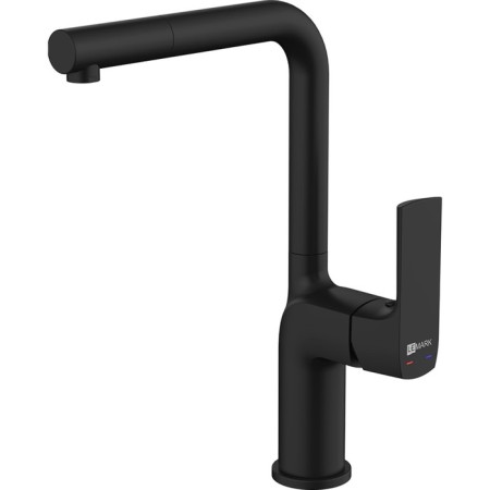 LEMARK URSUS LM7205BL kitchen mixer, single -leaf, spout length - 175 mm, black