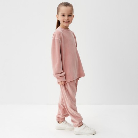 Kidshot costume (sweatshirt, trousers) KAFTAN PLUSHY R.32 (110-116), pink-8