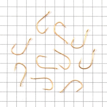 The hook Owner PIN Hook Gold No. 10, 10 pcs.
