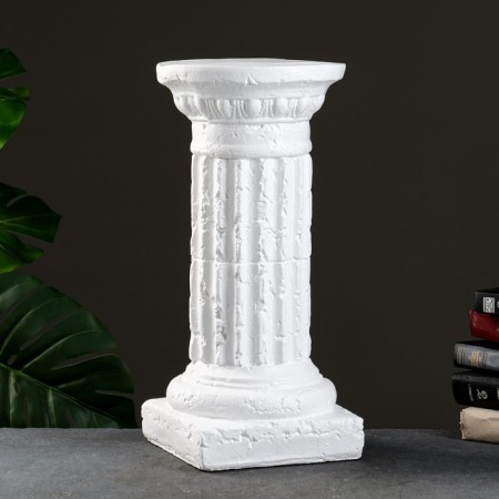 Column "Round medium" 22x22x45cm white