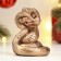 The figure "Snake spies" bronze, 5.5x5cm