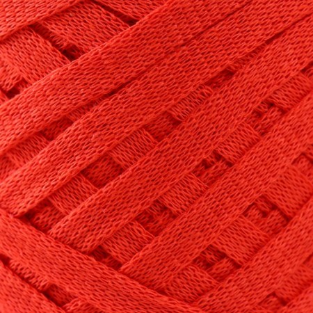 Knitted yarn "Ribbon" 85m/170 ± 5 g (persimmons)-2