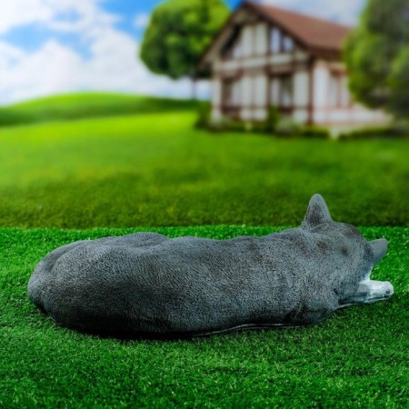 Garden figure "Cat Kuzya" 40x24x13cm-6
