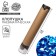 Pneumatic clap with its own design "Blue Foil", 30 cm, for a boy