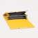 Women's wallet on magnets, yellow color