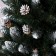 Artificial Christmas tree "Christmas fairy tale" bumps silver 180 cm