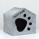 Animal house from felt "Broup Paws of Gentleman", 37 x 37 x 37 cm