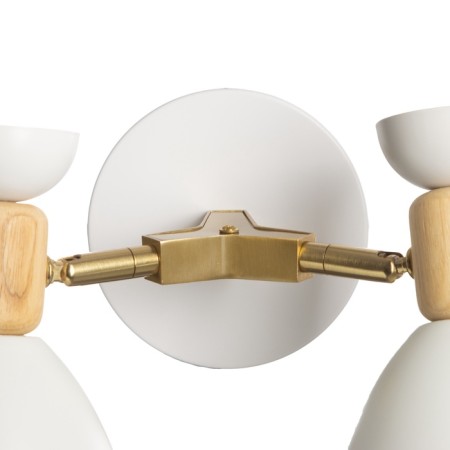 Sconces "Kandy" 2he27 40W White 35x12x22cm-6