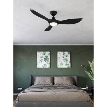 Ceiling fan with lamp Cirali 52, LED, 1x15W, black-1
