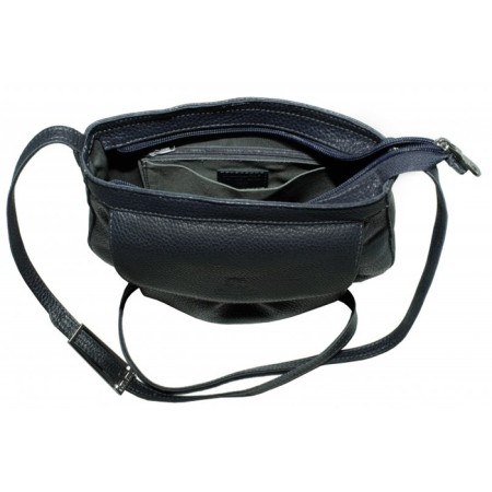 Female bag, blue color-1