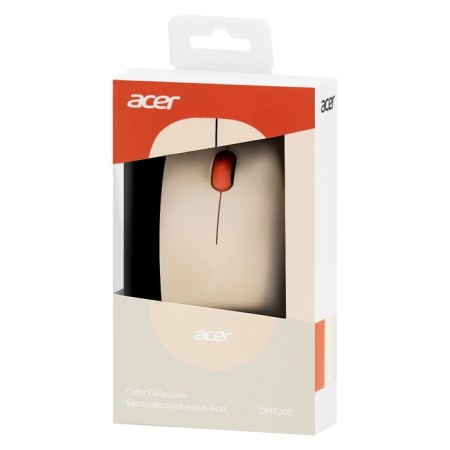 Acer OMR200 mouse Beige optical (1200DPI) wireless USB for a laptop (2but)-7
