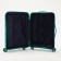 Middle suitcase 24 ", lightning department, code castle, 4 wheels, turquoise color