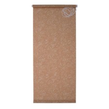 Roller curtain 50 x 175 cm, Frost, brown color