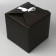 Gift folding box, packaging, “black”, 18 x 18 x 18 cm